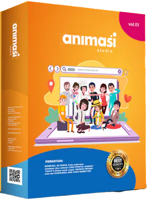 template video animasi